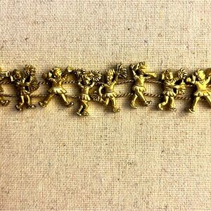 Vintage Tofa Cheerleader Bracelet